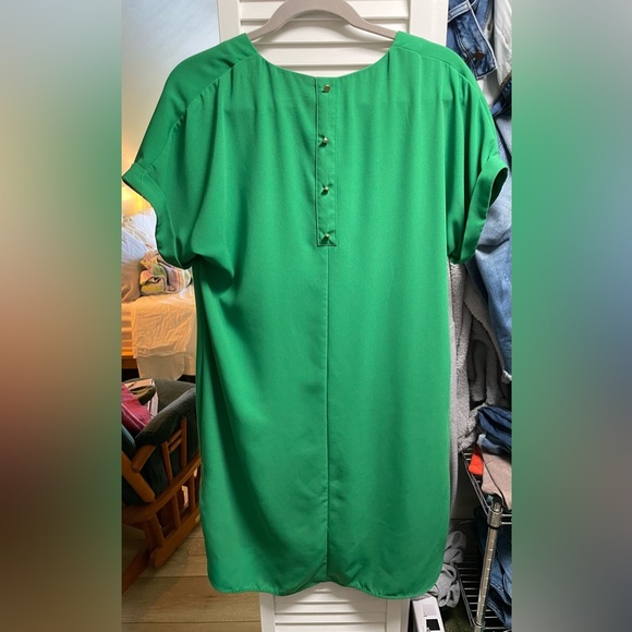 A New Day V Neck Dress in green - Picture 2 of 7